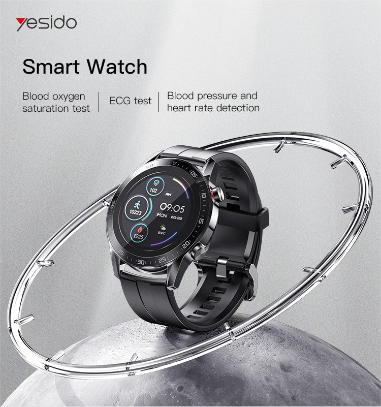 IO19 HD Big Screen Health Monitor Sport Fitness Digital Smart Watch | Phone Smart Watches