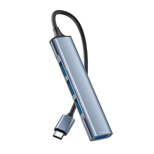 Yesido HB17 4-in-1 Type-C Hub Adapter | Multifunctional USB Docking Station