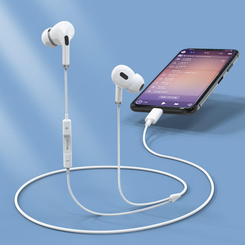 Yesido YH35 Type-C Earphones – Deep Bass, Noise-Isolating Wired Headset