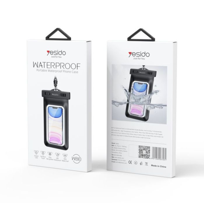 WB10 Waterproof Phone Case | Luminescent Swimming Bag | Universal Mobile Pouch