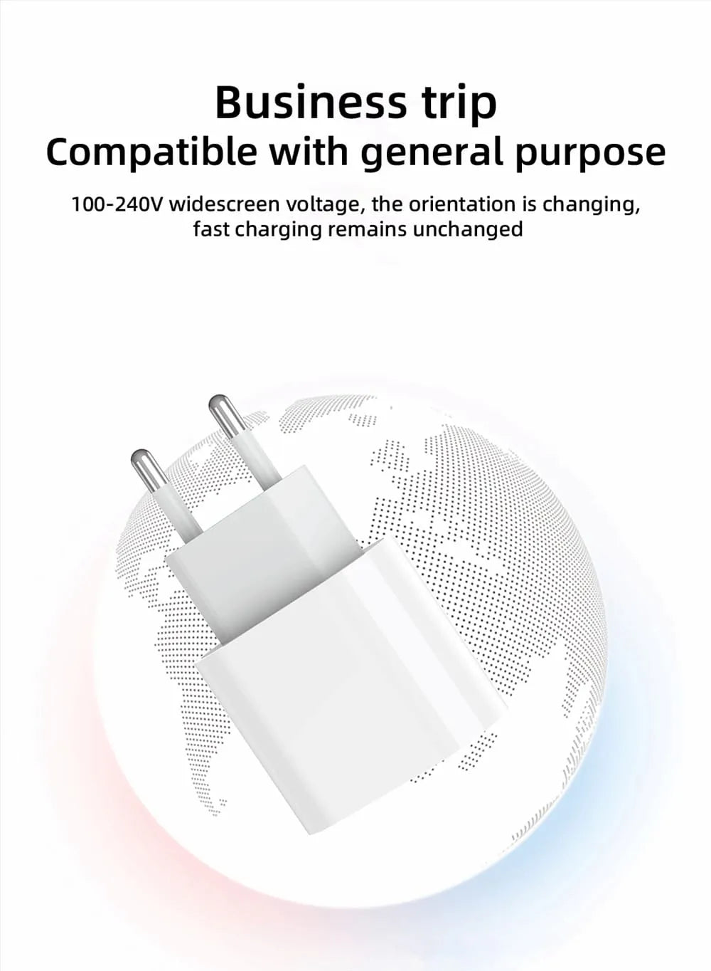 25W USB-C Fast Charger – Super-Fast Adaptive Wall Charger