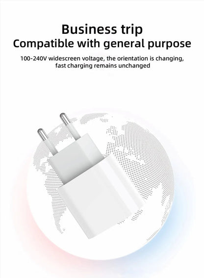 25W USB-C Fast Charger – Super-Fast Adaptive Wall Charger